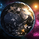 Blue Fire Star vs Red Star in Space - 39