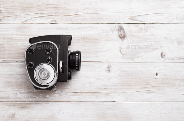 Vintage video camera Stock Photo by bogdandreava | PhotoDune