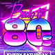 80s Party Flyer