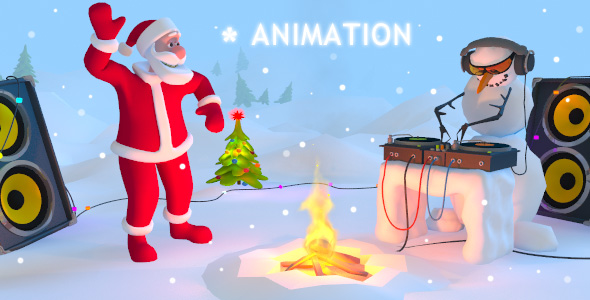 Santa Party 3D - 3Docean 81280