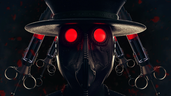 Plague Doctor Mask VJ Loop