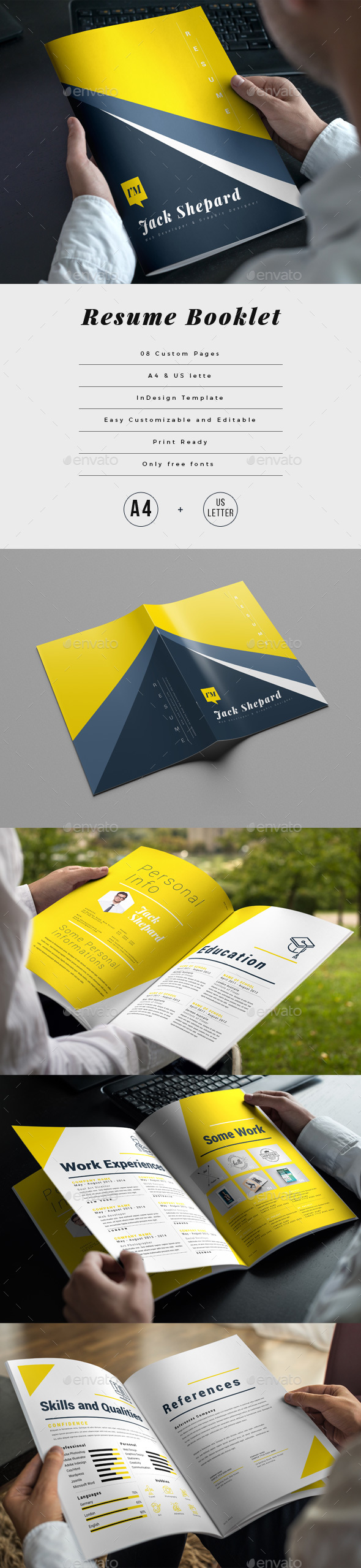 Resume Booklet - Resumes Stationery