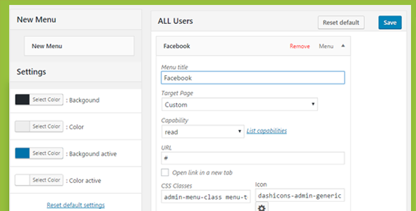 Admin Menu Pro For WordPress - CodeCanyon Item for Sale