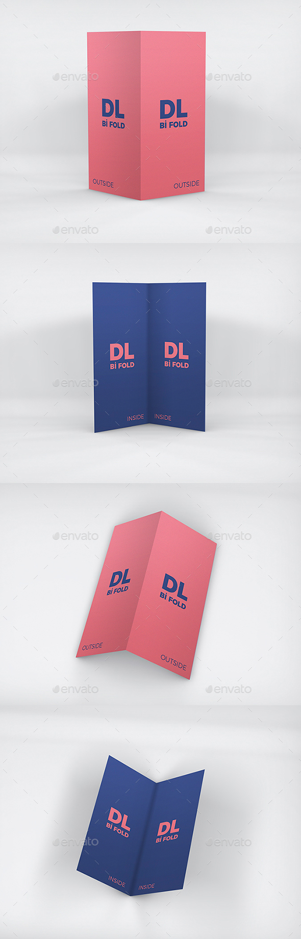 DL Bi-Fold Mockup