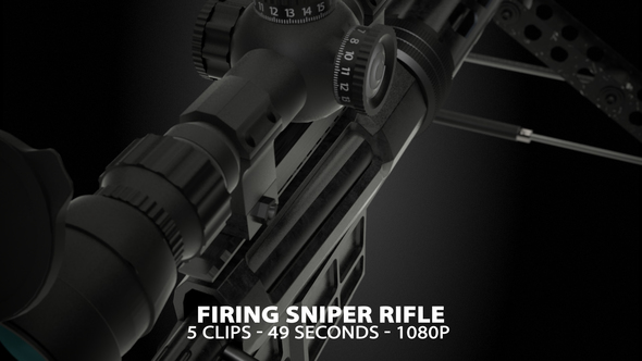 Firing Sniper Rifle