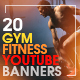 Bodybuilding & Gym YouTube Banner - 5