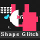 Shape Glitch Logo Reveal - VideoHive Item for Sale
