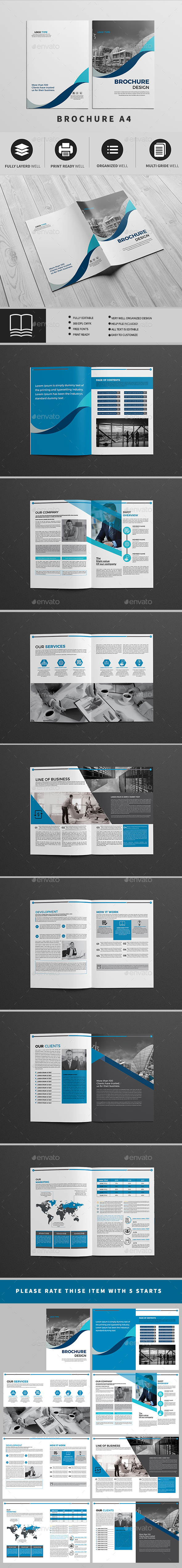 Company Profile - Brochures Print Templates