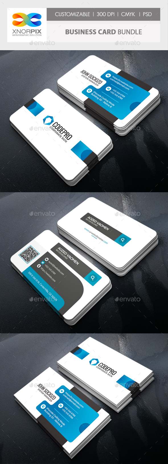 Business Card Bundle - Corporate Business Cards