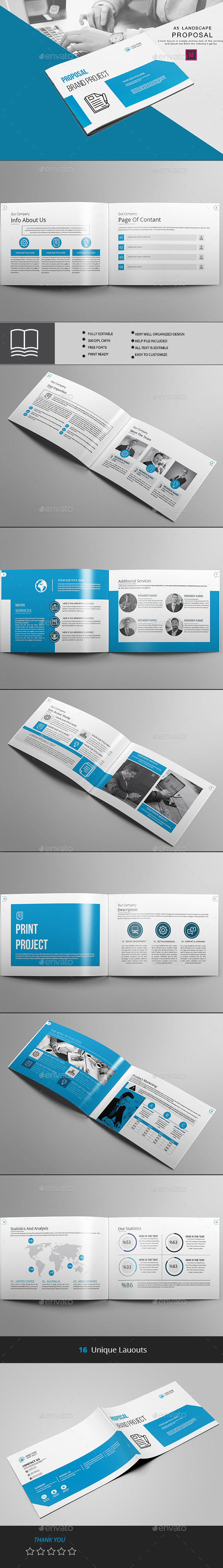 Proposal - Brochures Print Templates
