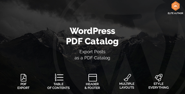 WordPress Blog to PDF - CodeCanyon Item for Sale