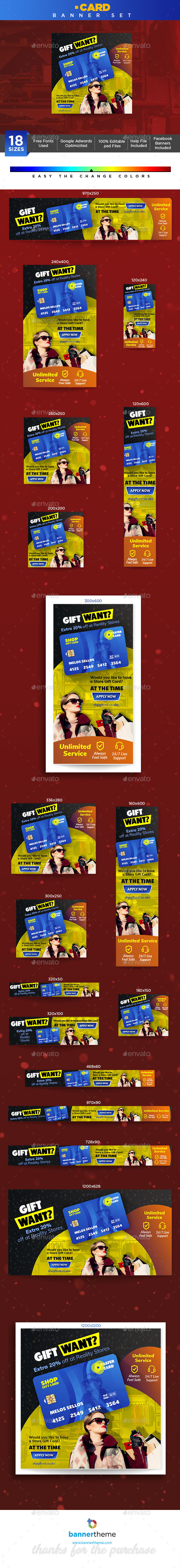 Card Banner - Banners & Ads Web Elements