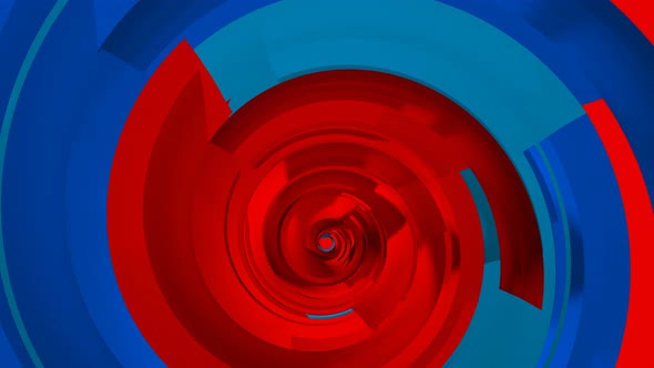 Red Rotating Tunnel alt