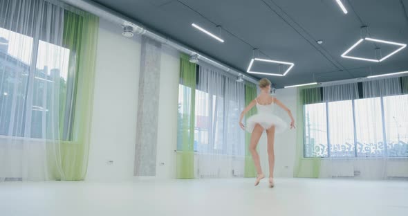 Ballerina in Classical Dance in Studio alt