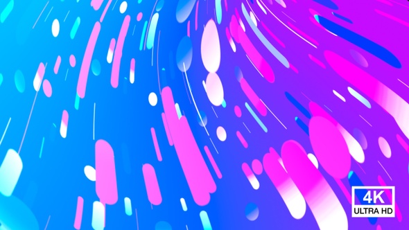 Colorful Gradient Geometric Moving 4K alt
