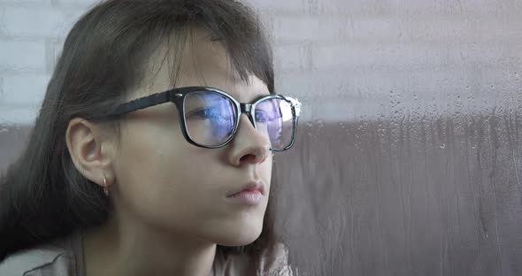 Sadness during rainy day.  alt