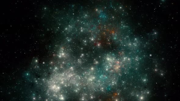 Flying Through Space. Starry outer space background texture  alt