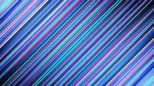 Blue Purple Glowing Diagonal Lines