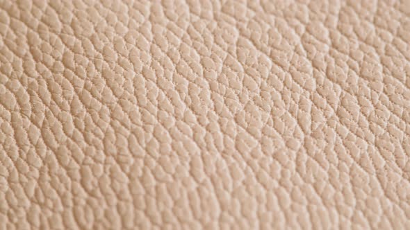Beige Leather Closeup Production of Handmade Accessories Made of Genuine or Artificial Animal Skin alt