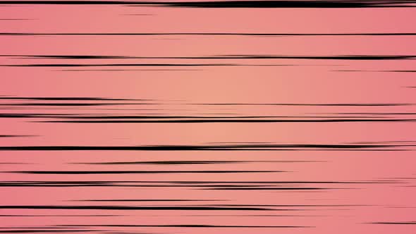 Anime Speed Horizontal Black Lines Pink Background alt