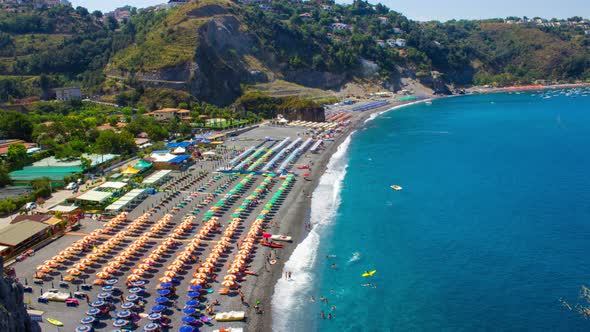 Beach in Summer Time, South Italy