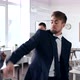 Ecstatic Business People Dancing in the Office - VideoHive Item for Sale