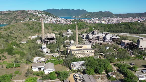 Peaceful landscape of coast city of Lakes Region of Rio de Janeiro Brazil. alt