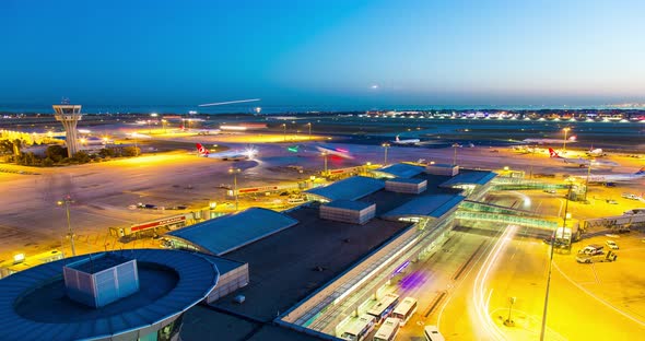 Istanbul Airport Time Lapse