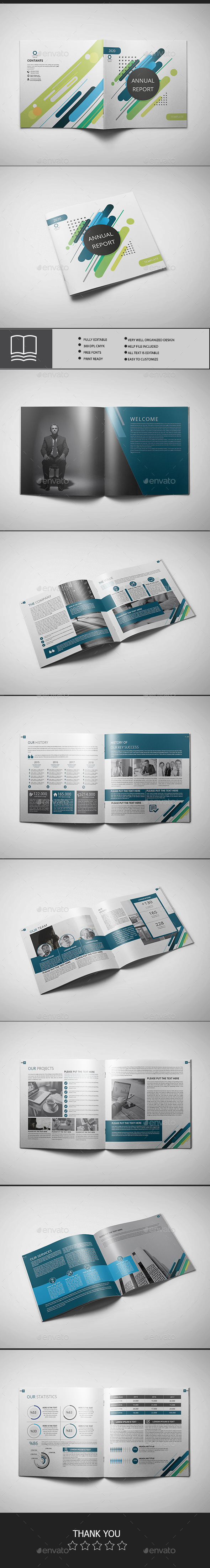 Annual Report - Brochures Print Templates
