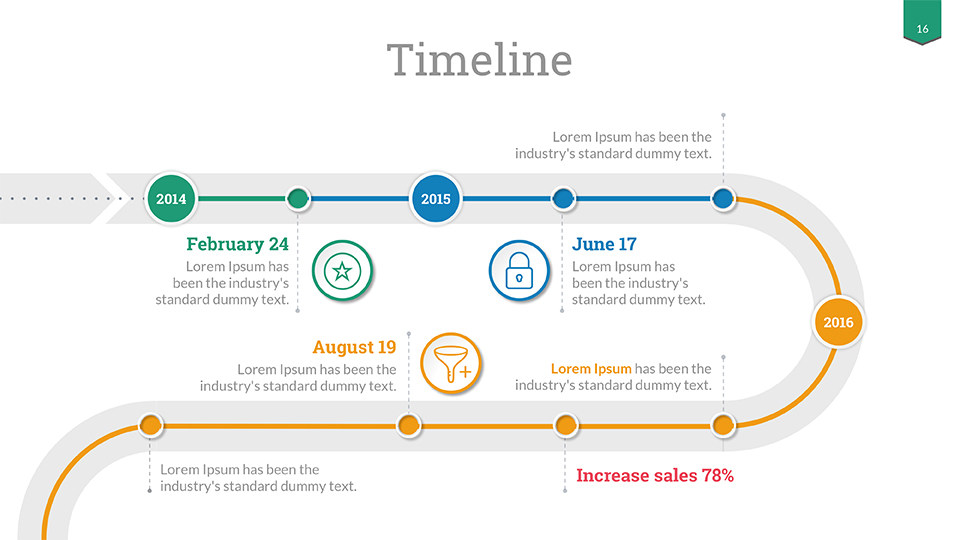 Timeline Google Slides Template by SanaNik GraphicRiver