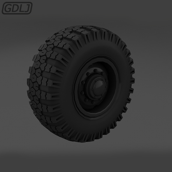 Off-road wheel Tires - 3Docean 22239326