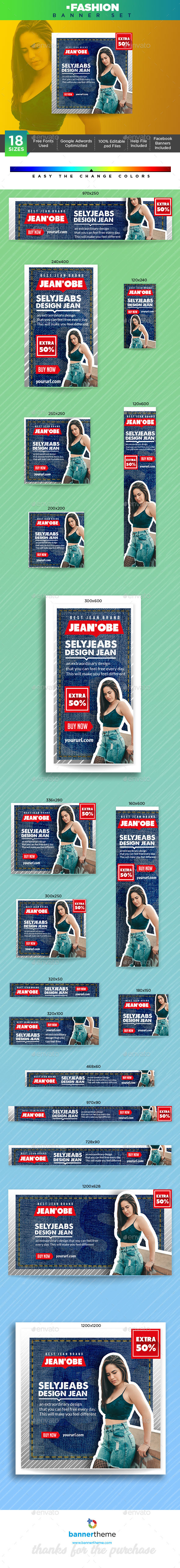 Fashion Banner - Banners & Ads Web Elements