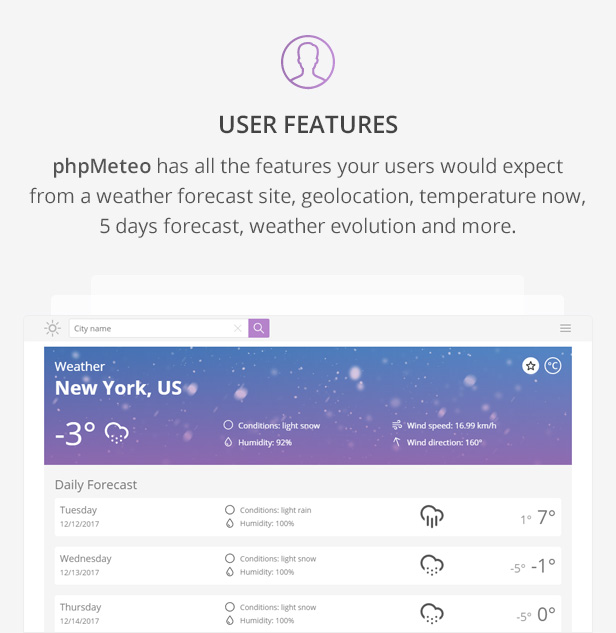 phpMeteo - Weather Forecast Platform - 6