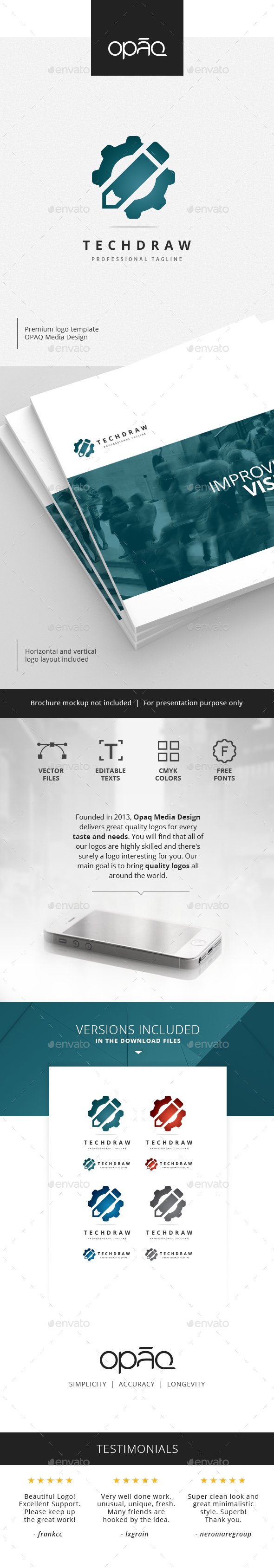 Technical Drawing Logo - Symbols Logo Templates