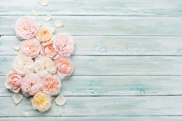 Beautiful Flowers on wood background Images for personal or social media use