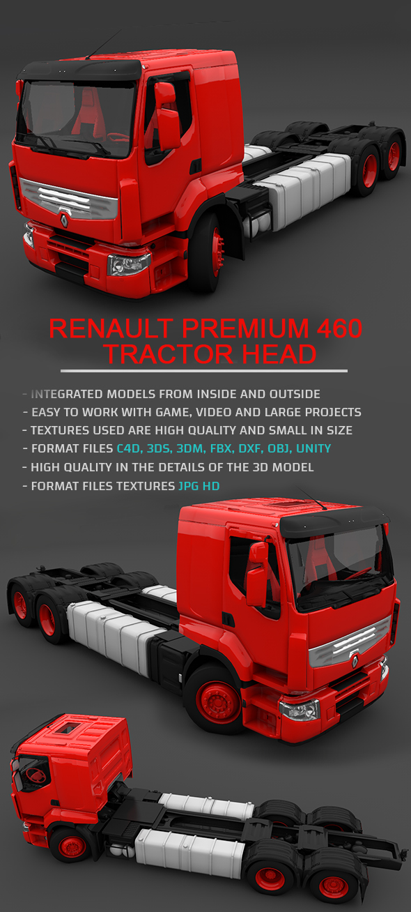 Renault Premium 460 - 3Docean 22246147
