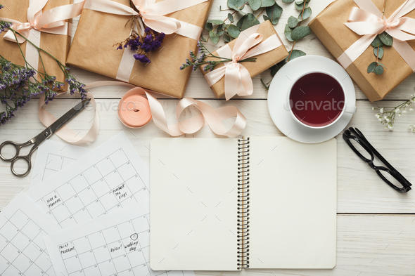Wedding planner background - Stock Photo - Images