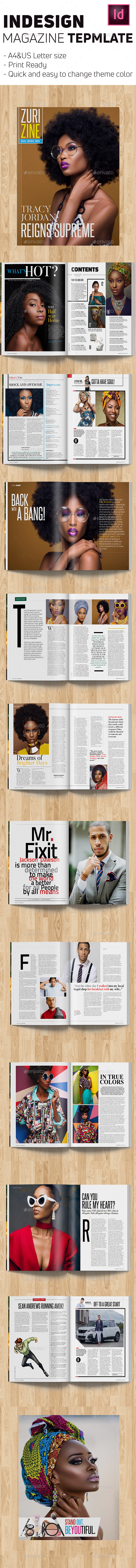 Magazine Template - Print Templates