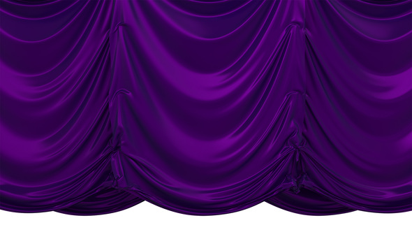 Purple Vertical Curtain