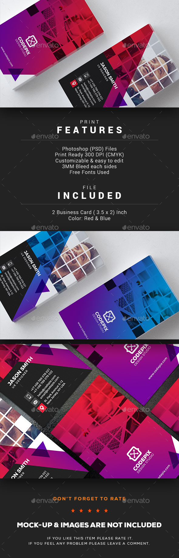 Business Card - Business Cards Print Templates