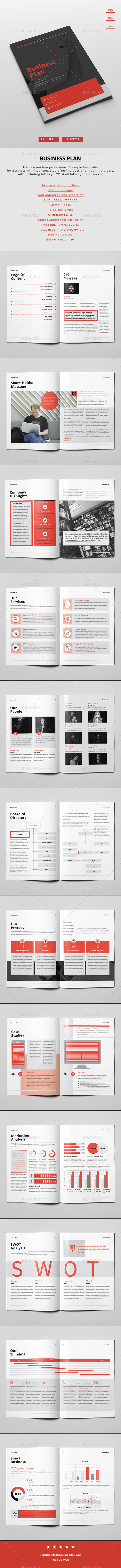 Business Plan - Brochures Print Templates