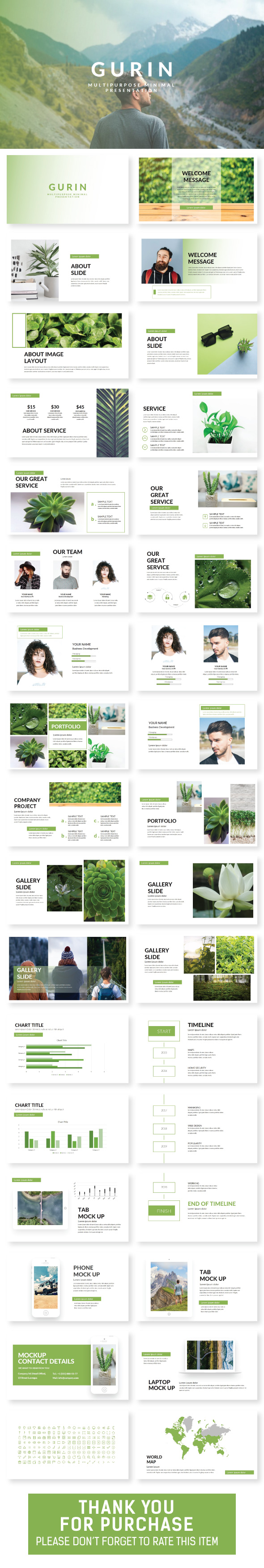 Gurin Presentation Template - Creative PowerPoint Templates