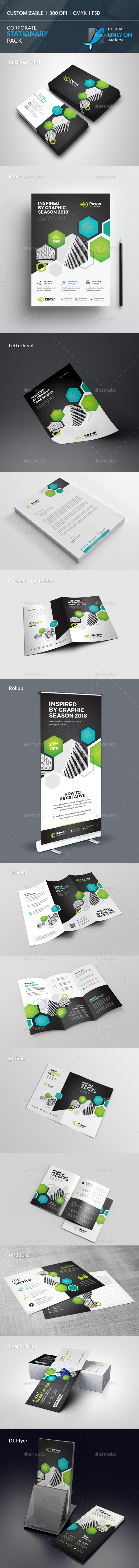 Corporate Stationary Pack - Stationery Print Templates