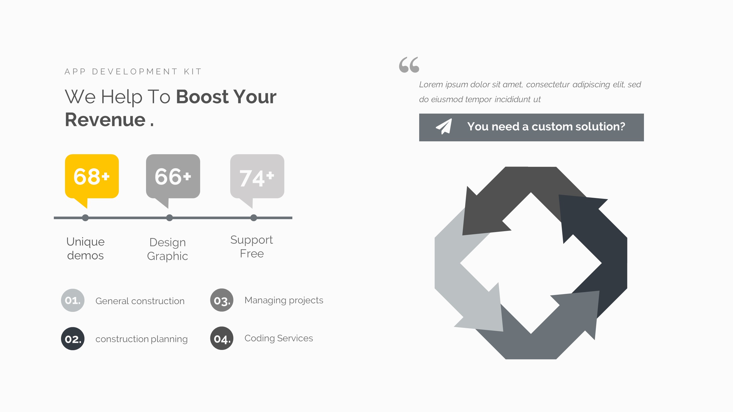 TechBuild Premium Google Slide Template, Presentation Templates ...