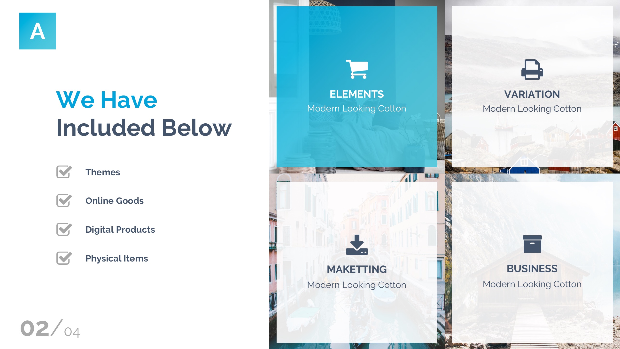 Modern & Creative Google Slide Template
