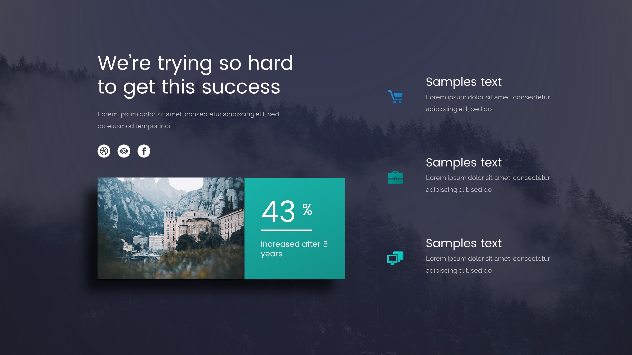 Digital Marketing Pro Design Powerpoint Template, Presentation Templates