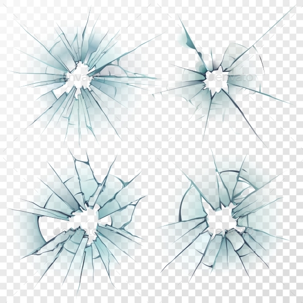 Broken Glass - Miscellaneous Vectors