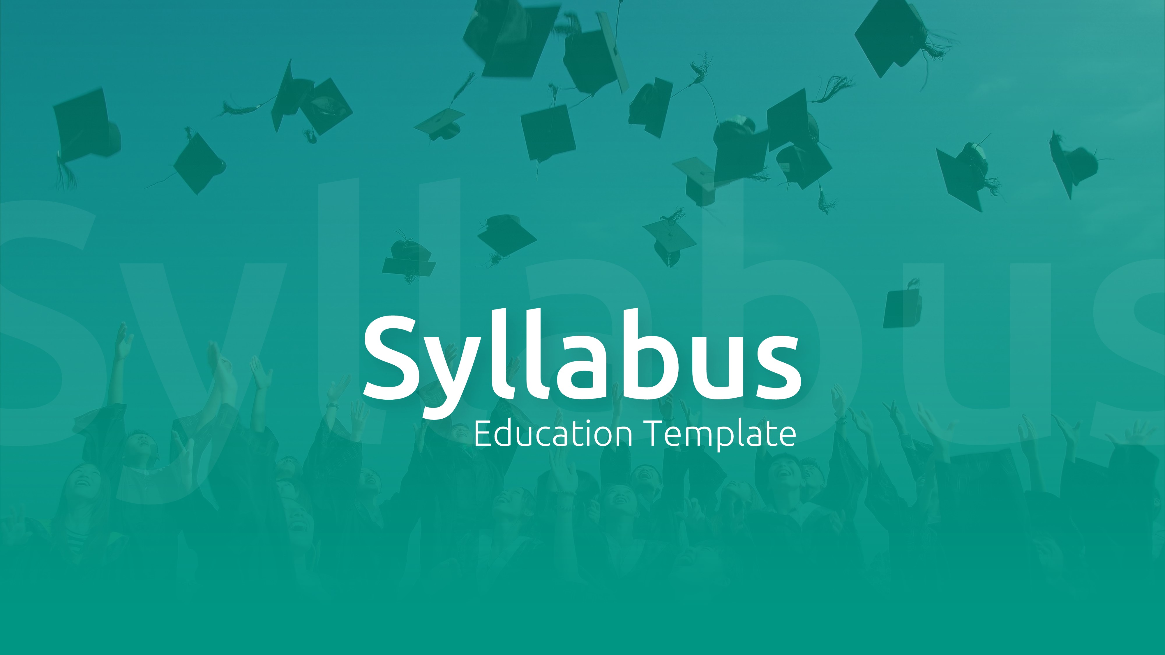 Syllabus - Education Powerpoint Template, Presentation Templates ...