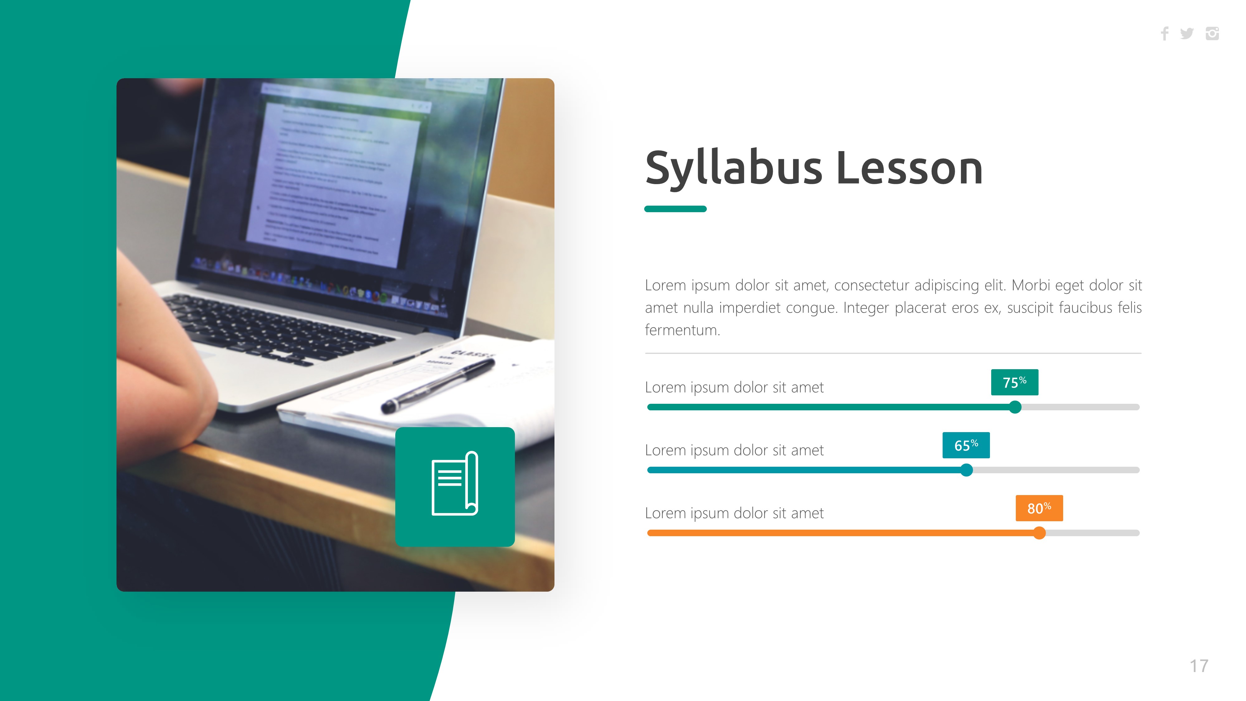 Syllabus - Education Powerpoint Template, Presentation Templates ...
