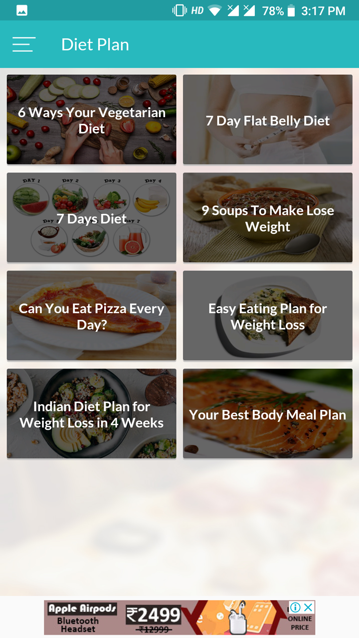 Diet Plan by viaviwebtech | CodeCanyon